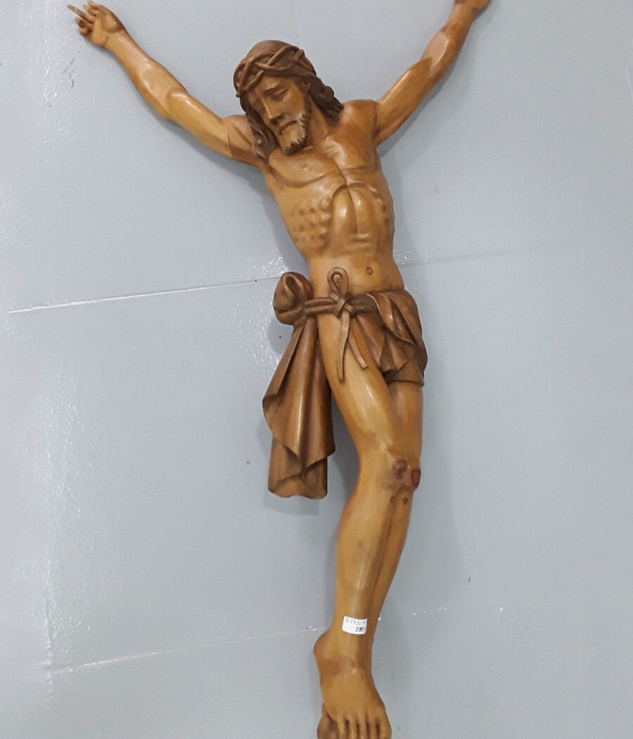 Cristo madera maciza